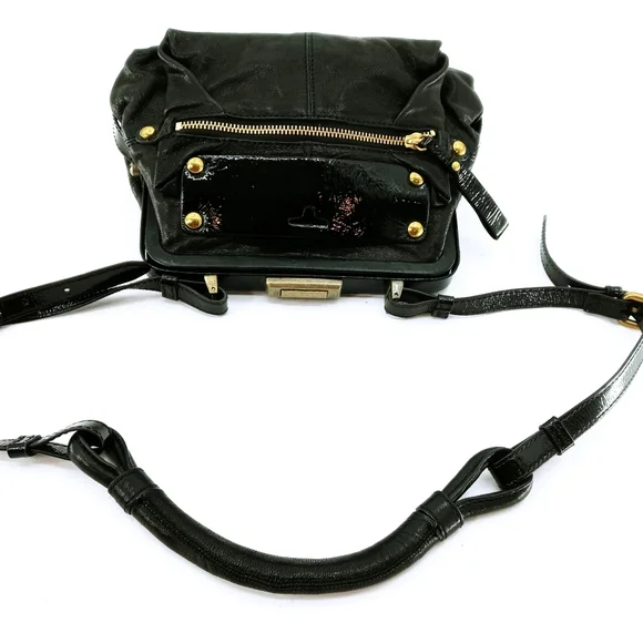 Kooba Black Leather Crossbody Bag - Picture 5 of 10